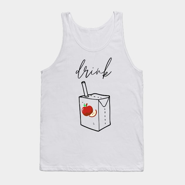 Drink Apple Juice Tank Top by nathalieaynie